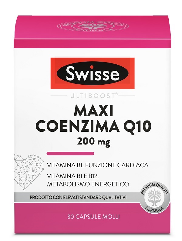 SWISSE MAXI COENZIMA Q10 200 MG 30 CAPSULE - UniversoFarmacie.it