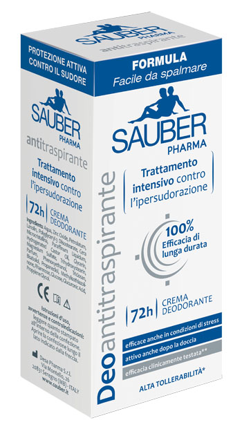 SAUBER DEOANTITRASPIRANTE 72H CREMA 30 ML - UniversoFarmacie.it