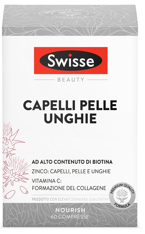 SWISSE CAPELLI PELLE UNGHIE 60 COMPRESSE - UniversoFarmacie.it