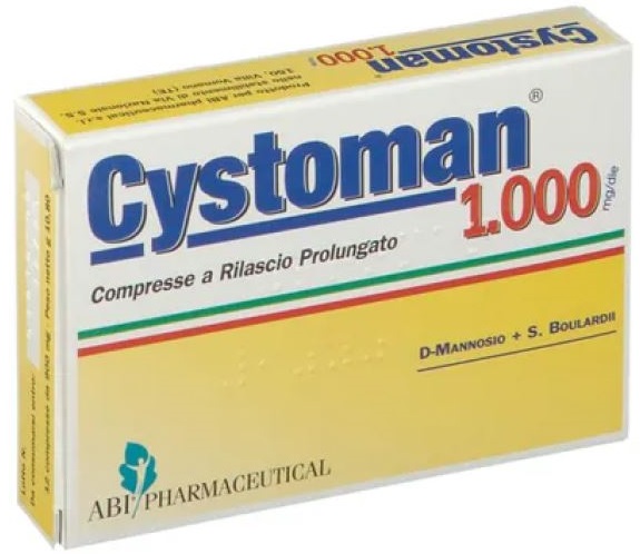 CYSTOMAN 1000 12 COMPRESSE - UniversoFarmacie.it