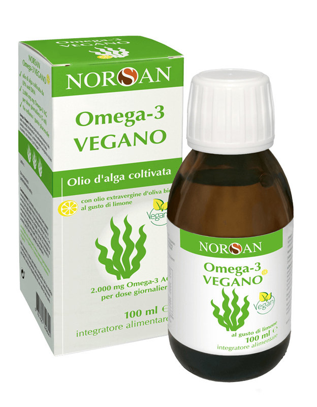 NORSAN OMEGA 3 VEGANO 100 ML AL GUSTO DI LIMONE - UniversoFarmacie.it