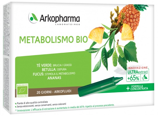 ARKOFLUIDI METABOLISMO BIO 20 FIALE - UniversoFarmacie.it
