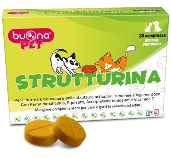BUONAPET STRUTTURINA 30 COMPRESSE - UniversoFarmacie.it