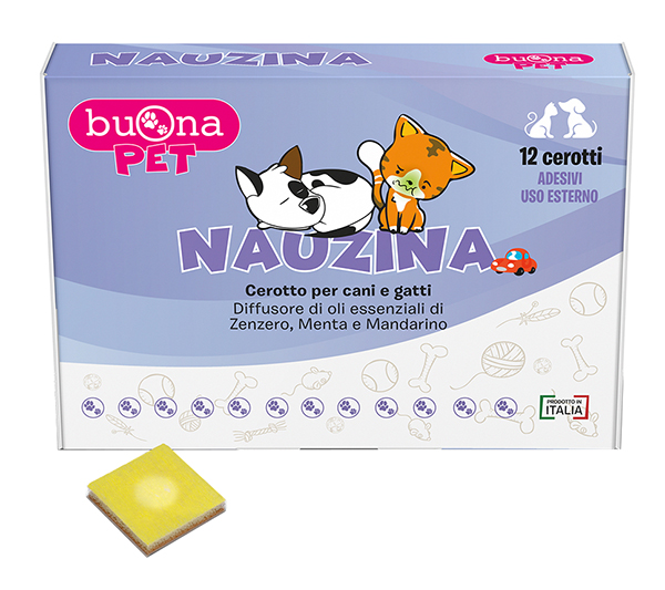 NAUZINA CEROTTO DIFFUSORE CANI GATTI 12 PEZZI - UniversoFarmacie.it