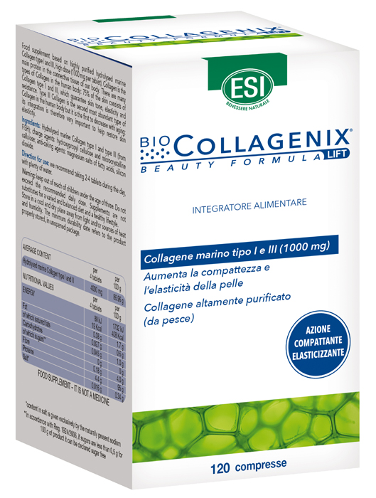 ESI BIOCOLLAGENIX 120 COMPRESSE - UniversoFarmacie.it