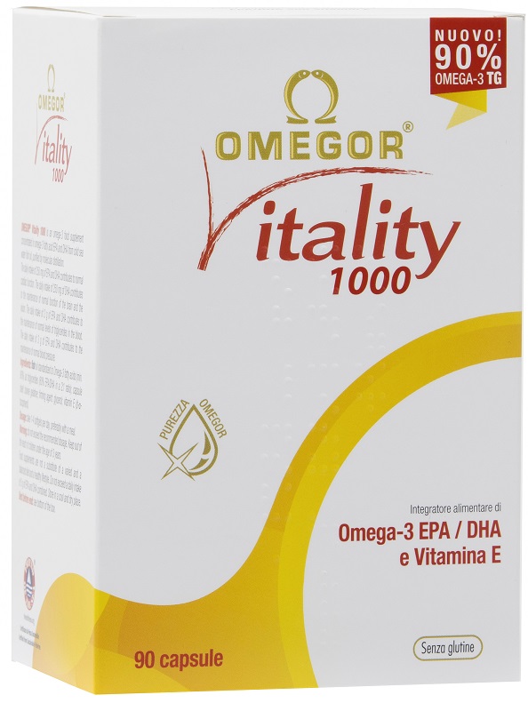 OMEGOR VITALITY 1000 90 CAPSULE - UniversoFarmacie.it