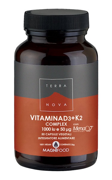 TERRANOVA VITAMINA D3 + K2 50 CAPSULE - UniversoFarmacie.it
