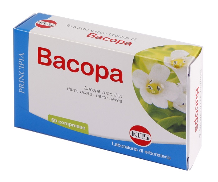 BACOPA MONNIERI ESTRATTO SECCO 60 COMPRESSE - UniversoFarmacie.it