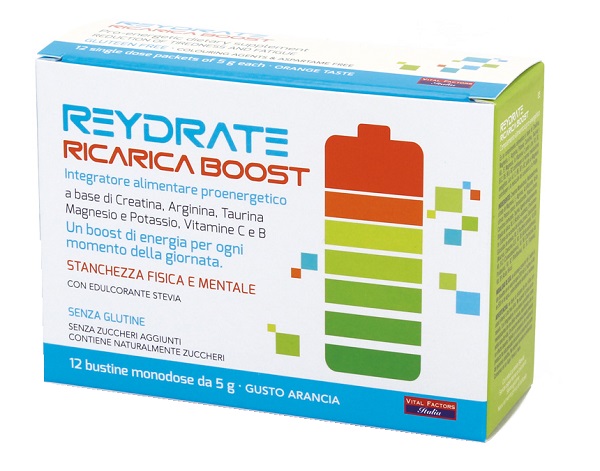 REYDRATE RICARICA BOOST 12 BUSTINE - UniversoFarmacie.it