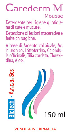 CAREDERM M MOUSSE 150 ML - UniversoFarmacie.it