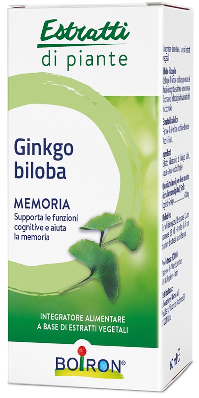 GINKGO BILOBA BOIRON ESTRATTO IDROALCOLICO 60 ML - UniversoFarmacie.it