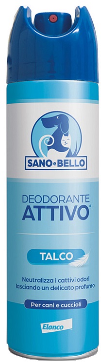 SANO E BELLO DEODORANTE ATTIVO TALCO 250 ML - UniversoFarmacie.it