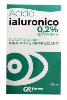 GR FARMA GOCCE OCULARI IDRATANTI E RINFRESCANTI ACIDO IALURONICO - UniversoFarmacie.it
