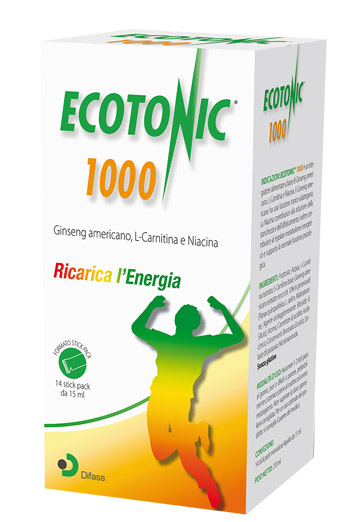 ECOTONIC 1000 14 STICK PACK 15 ML - UniversoFarmacie.it