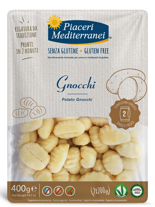 PIACERI MEDITERRANEI GNOCCHI 400 G - UniversoFarmacie.it