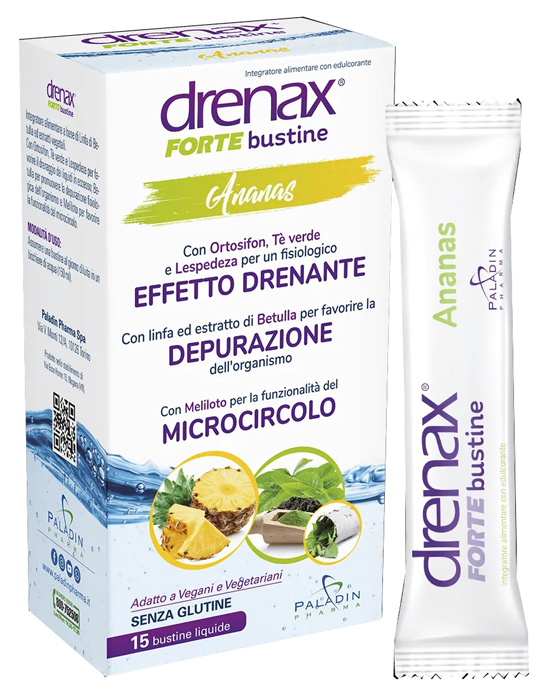 DRENAX FORTE ANANAS 15 BUSTINE - UniversoFarmacie.it