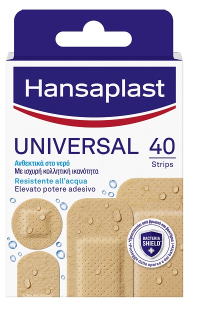 CEROTTO HANSAPLAST UNIVERSAL ASSORTITI 40 PEZZI - UniversoFarmacie.it