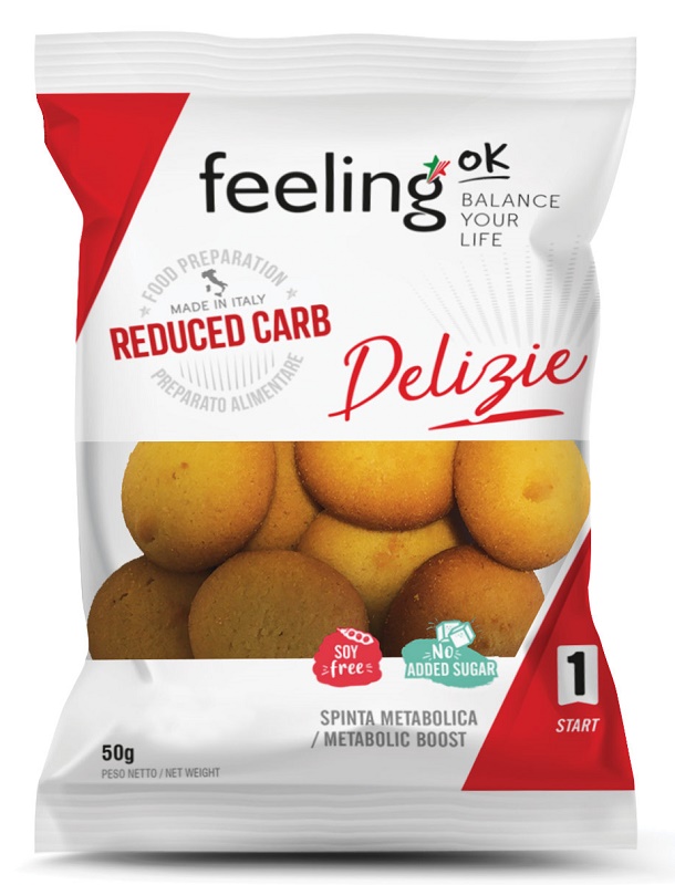 FEELING OK DELIZIA VANIGLIA-LIMONE START 150 G - UniversoFarmacie.it