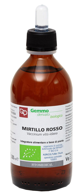 MIRTILLO ROSSO MACERATO GLICERICO 200 ML BIO - UniversoFarmacie.it