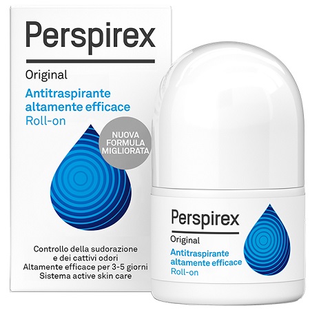 PERSPIREX ORIGINAL ANTITRASPIRANTE ROLL-ON DEODORANTE NUOVA FORMULA 20 ML - UniversoFarmacie.it