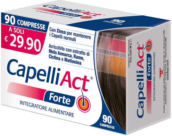 CAPELLI ACT FORTE 90 COMPRESSE - UniversoFarmacie.it