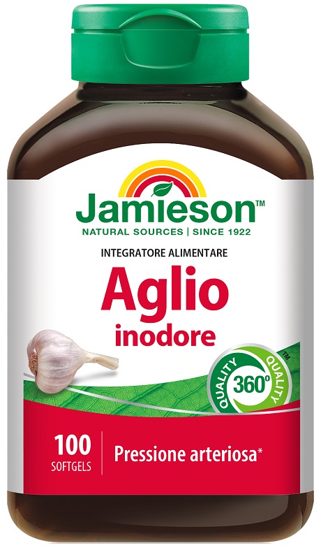 JAMIESON AGLIO INODORE 100 SOFTGEL - UniversoFarmacie.it