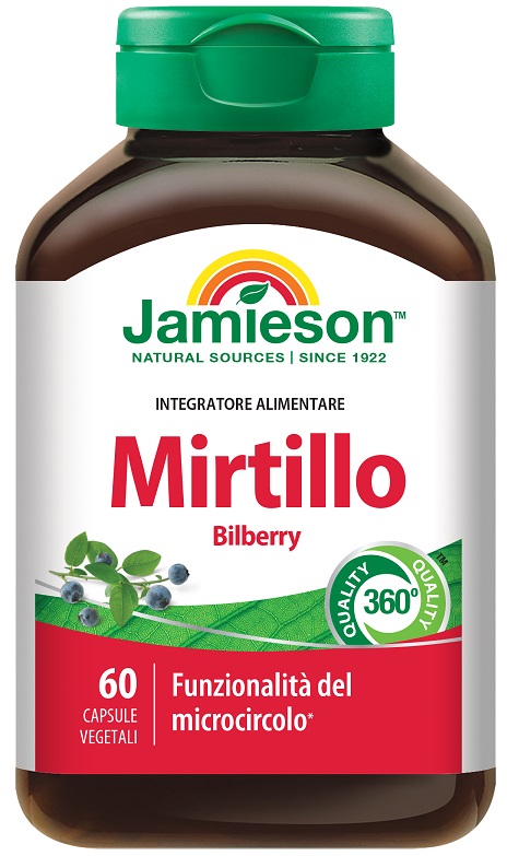 JAMIESON MIRTILLO BILBERRY 60 CAPSULE - UniversoFarmacie.it