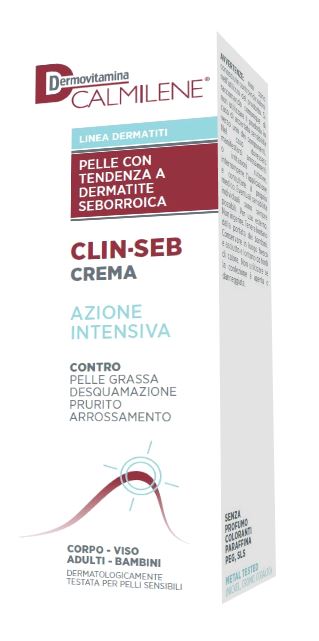 DERMOVITAMINA CALMILENE CLIN-SEB CREMA AZIONE INTENSIVA PER PELLE CON TENDENZA A DERMATITE SEBORROICA 50 ML - UniversoFarmacie.it