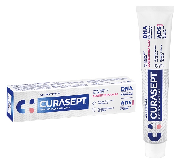 CURASEPT DENTIFRICIO 0,20 75 ML ADS+DNA - UniversoFarmacie.it