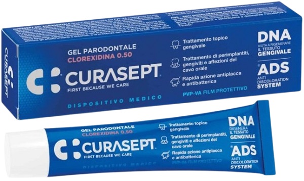 CURASEPT GEL PARODONTALE 0,5% 30 ML ADS + DNA - UniversoFarmacie.it