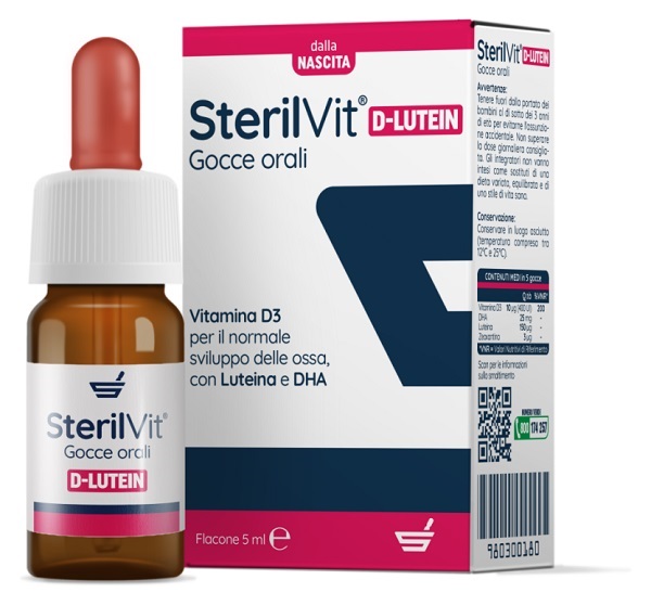 STERILVIT D LUTEIN DHA GOCCE 5 ML - UniversoFarmacie.it