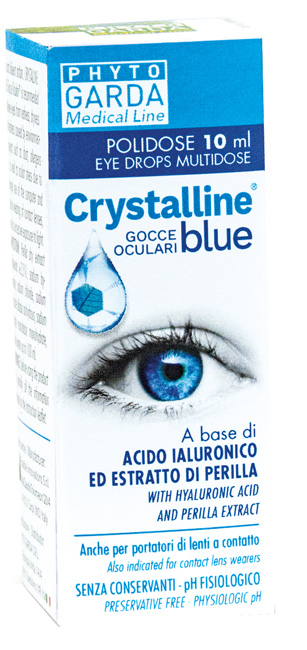 CRYSTALLINE BLUE GOCCE POLIDOSE 10 ML - UniversoFarmacie.it