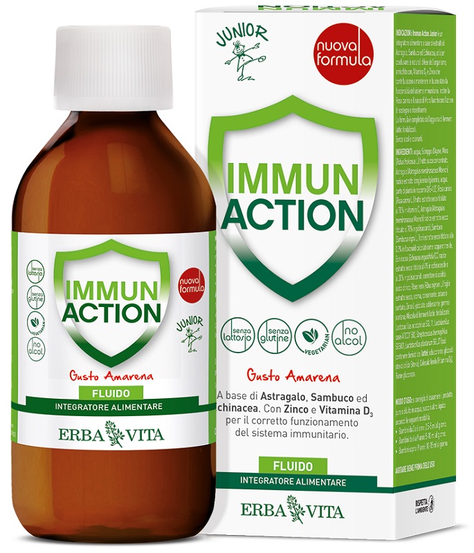 IMMUN ACTION FLUIDO JUNIOR 200 ML - UniversoFarmacie.it