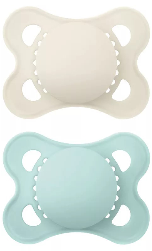 MAM SUCCHIETTO ORIGINAL 2-6 MESI SILICONE NEUTRO 2 PEZZI - UniversoFarmacie.it