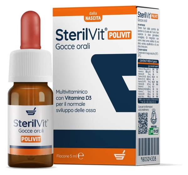 STERILVIT POLIVIT GOCCE 5 ML - UniversoFarmacie.it