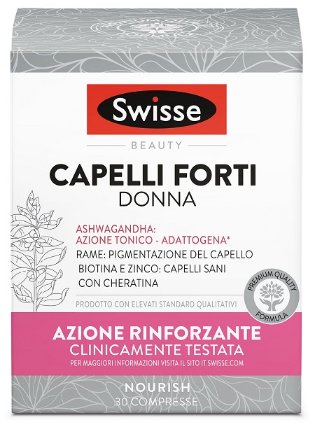 SWISSE CAPELLI FORTI DONNA 30 COMPRESSE - UniversoFarmacie.it