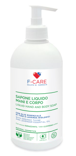 F CARE SAPONE LIQUIDO BIO IGIENIZZANTE 500 ML - UniversoFarmacie.it
