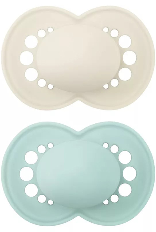 MAM ORIGINAL 6+ SILICONE NEUTRO 2 PEZZI - UniversoFarmacie.it