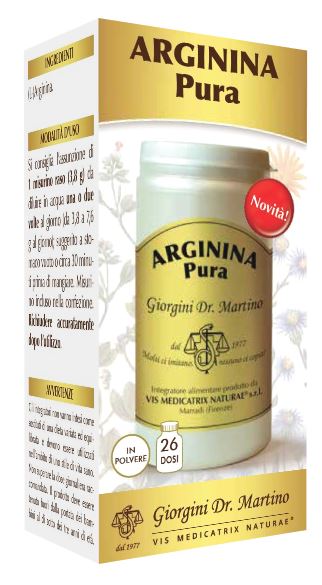 ARGININA PURA POLVERE SOLUBILE 100 G - UniversoFarmacie.it