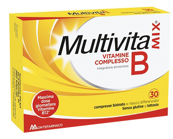 MULTIVITAMIX VIT COMPLESSO B 30 COMPRESSE BISTRATO - UniversoFarmacie.it