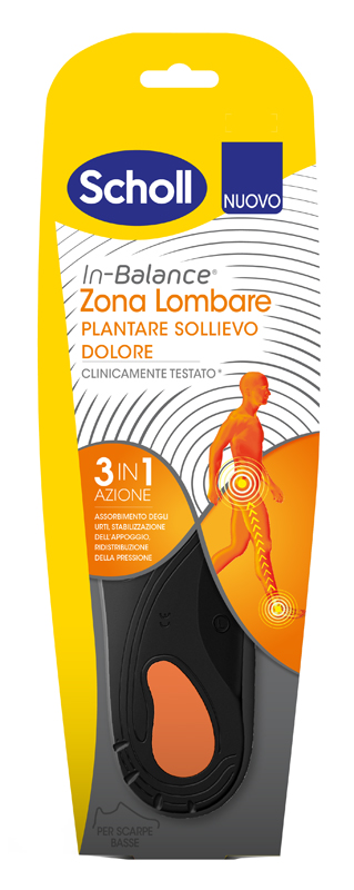 SCHOLL PLANTARE LOMBARE S 2 PEZZI - UniversoFarmacie.it