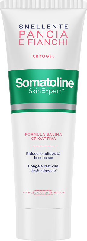 SOMATOLINE SKIN EXPERT SNELLENTE PANCIA FIANCHI CRYOGEL 250 ML - UniversoFarmacie.it