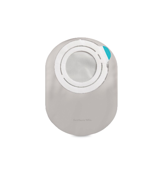 SENSURA MIO FLEX SISTEMA 2 PEZZI CON AGGANCIO ADESIVO SACCA COLOSTOMIA A FONDO CHIUSO RIVESTITA 50MM DA 550 ML 30 PEZZI - UniversoFarmacie.it