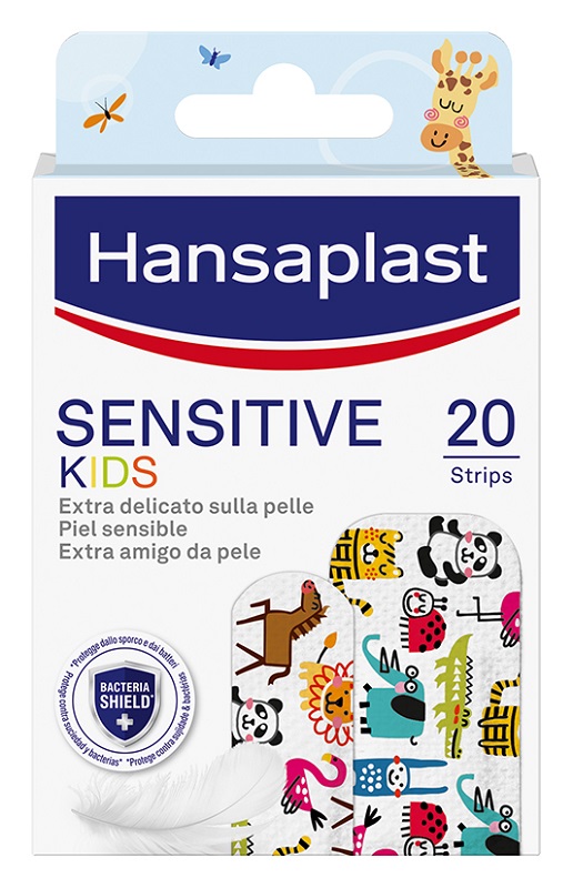 CEROTTO HANSAPLAST SENSITIVE KIDS 20 PEZZI ASSORTITI - UniversoFarmacie.it