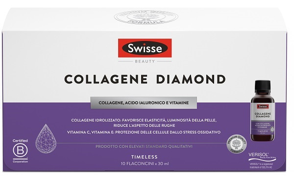 SWISSE COLLAGENE DIAMOND 10 FLACONCINI DA 30 ML - UniversoFarmacie.it