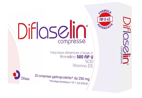 DIFLASELIN 20 COMPRESSE GASTROPROTETTE 250 MG - UniversoFarmacie.it