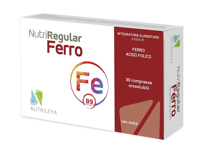 NUTRIREGULAR FERRO 30 COMPRESSE OROSOLUBILI - UniversoFarmacie.it