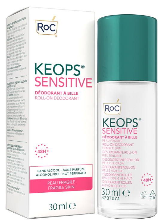 ROC KEOPS DEODORANTE ROLL-ON 48H SENSITIVE 30 ML - UniversoFarmacie.it