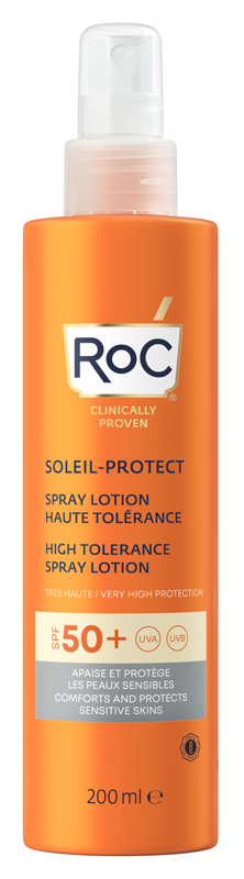 ROC LOZIONE SPRAY SOLARE CORPO SPF 50+ ELEVATA TOLLERABILITA' 200 ML - UniversoFarmacie.it