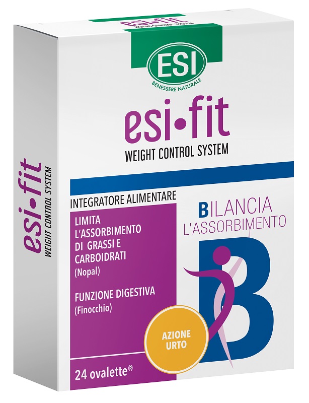 ESI FIT BILANCIA AZIONE URTO 24 OVALETTE - UniversoFarmacie.it